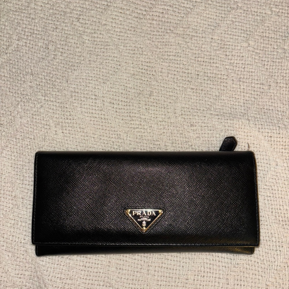 Prada Black Wallet
